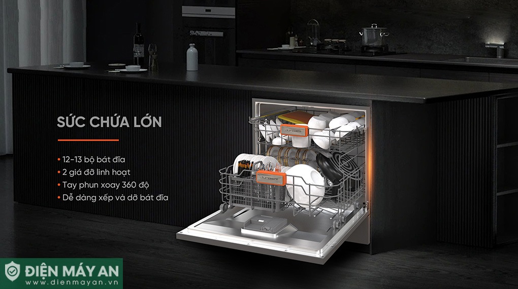 Máy rửa bát độc lập Junger Leopard DWJ-103

